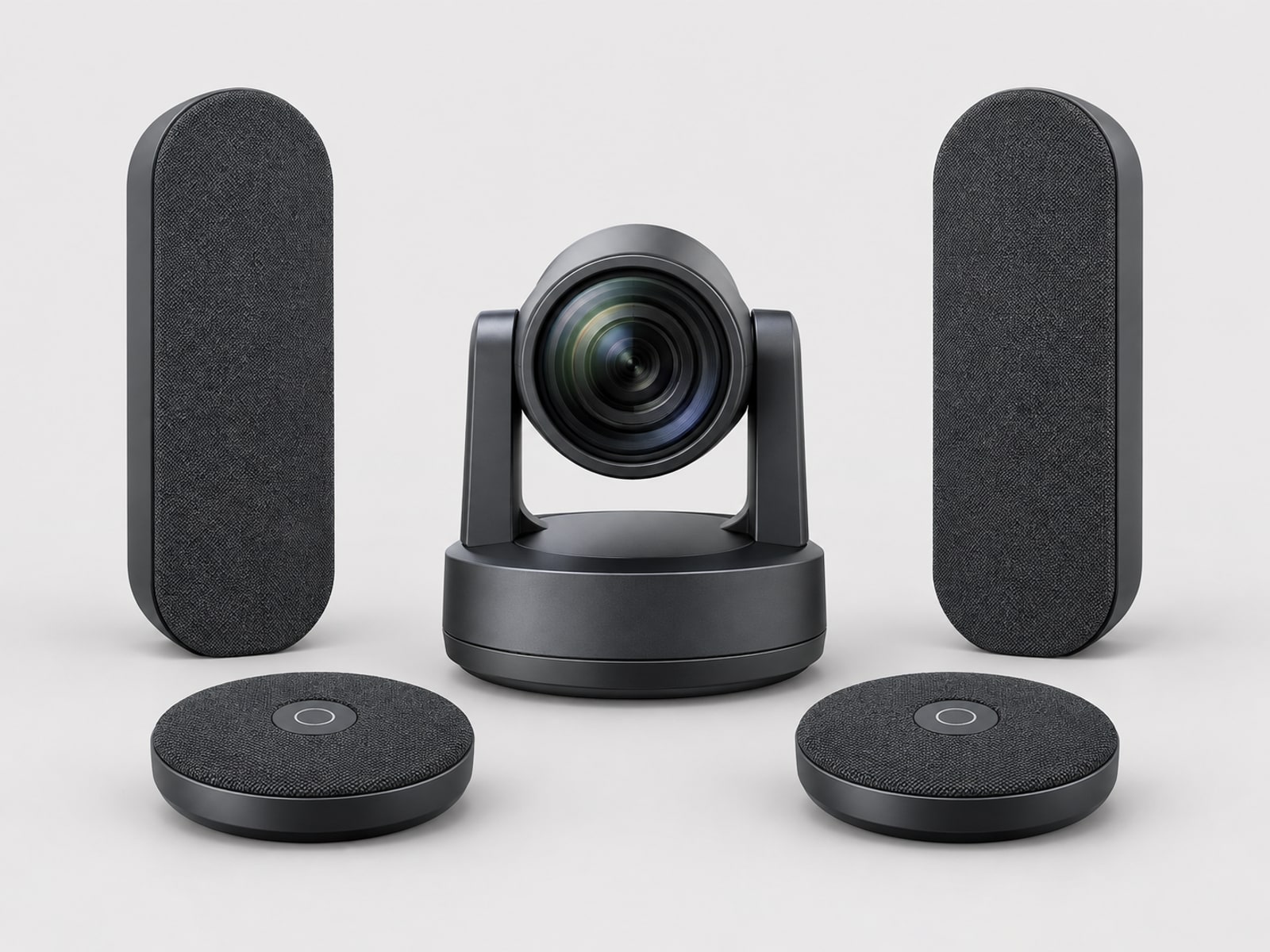 Logitech-style modular boardroom system